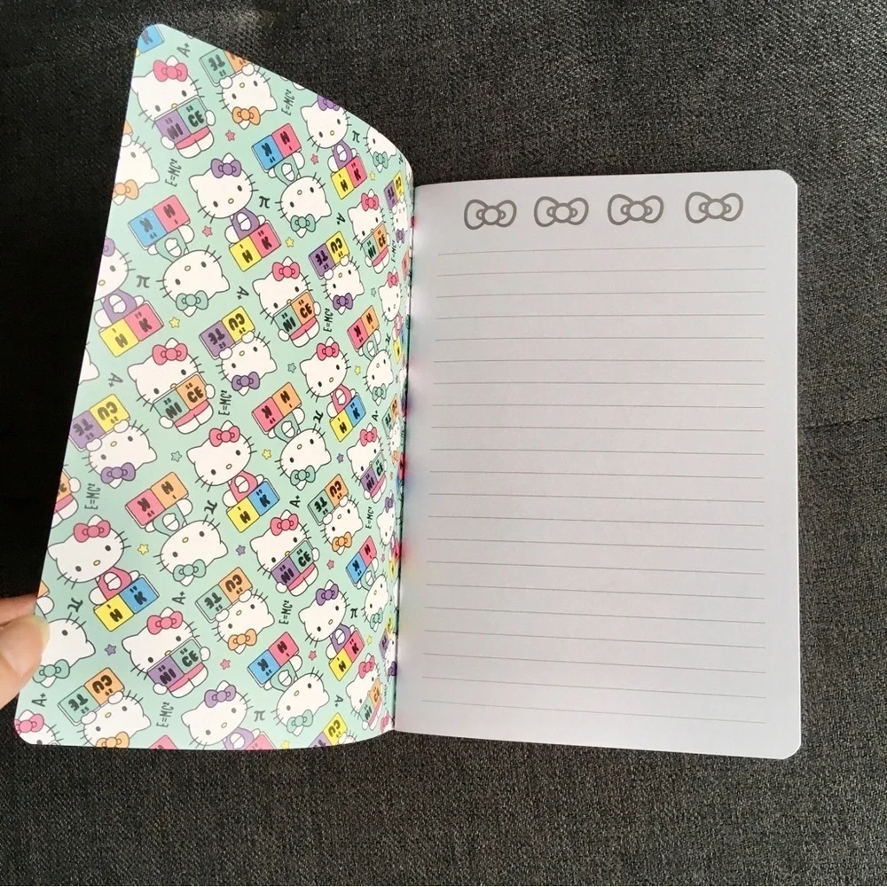 Hello Kitty “HK” Notebook, Blue, 80 lined pages